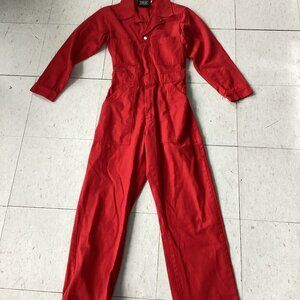 Big Bud Press Red Long Sleeved Jumpsuit - size small